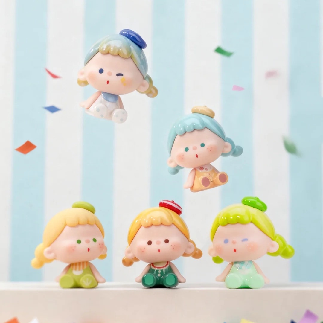 Vuuyoo Cute & Fun Amusement Park Series Mini Beans Figures, Blind Bag - POPBOXSS