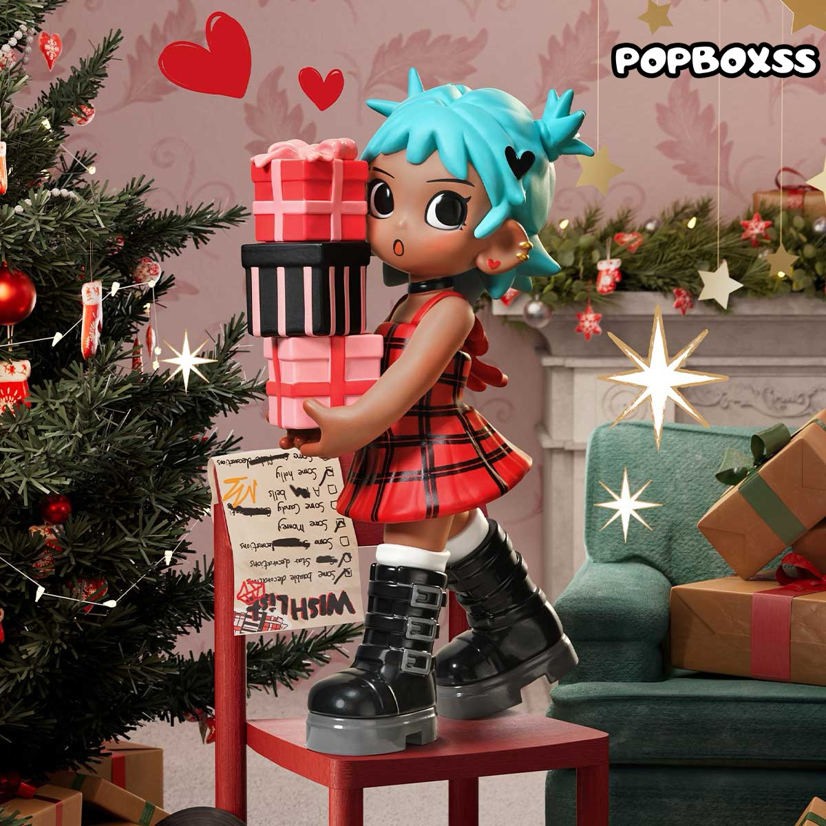 Lil Peach Riot Holiday Mixtape Series Figures, Blind Box - POPBOXSS