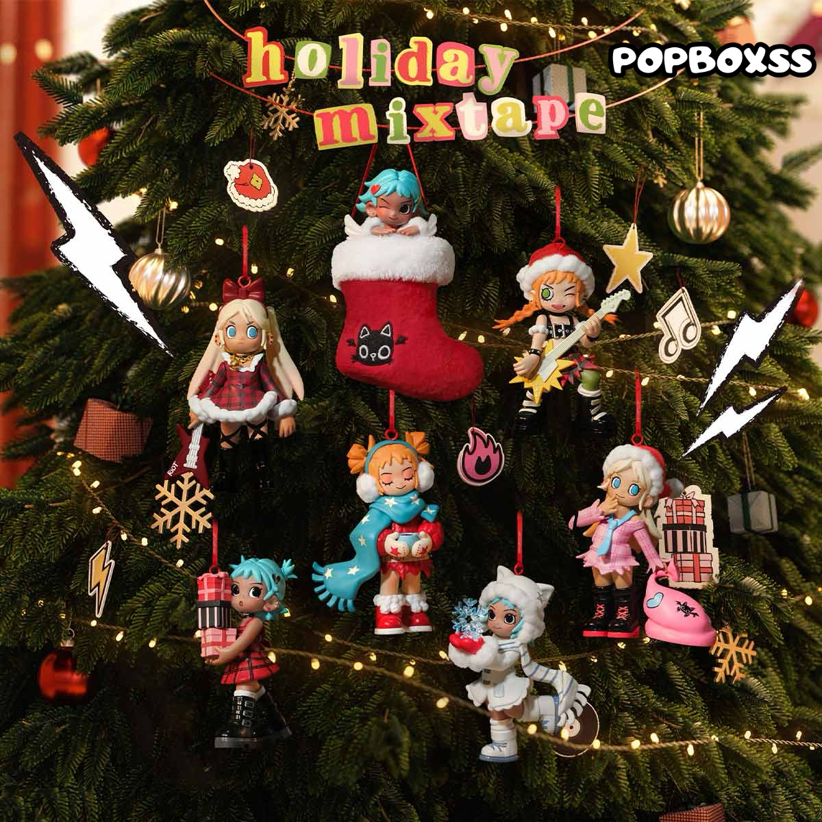 Lil Peach Riot Holiday Mixtape Series Figures, Blind Box - POPBOXSS