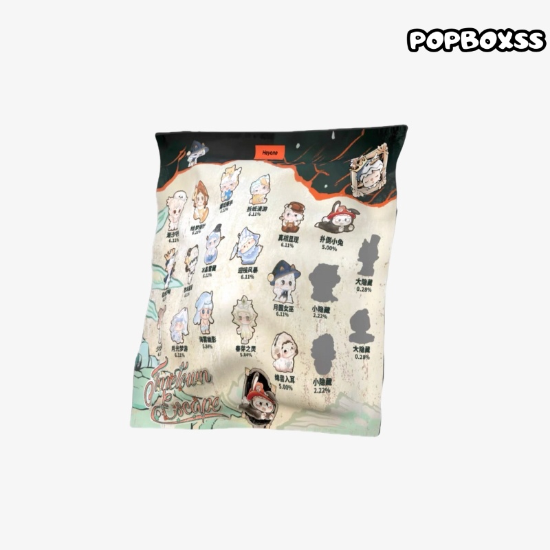 Heyone Time Town Escape Series Mini Figures, Blind Bag - POPBOXSS