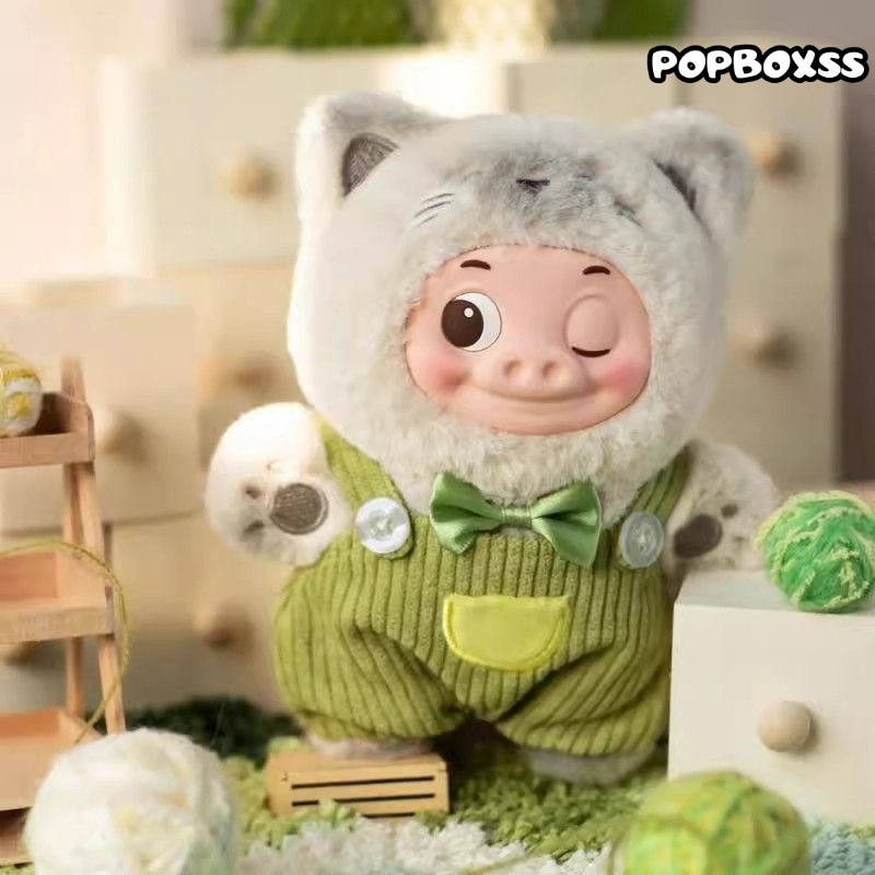 TOP TOY GG BOND Cat Soft Plush Keychains Gift Blind Box - POPBOXSS