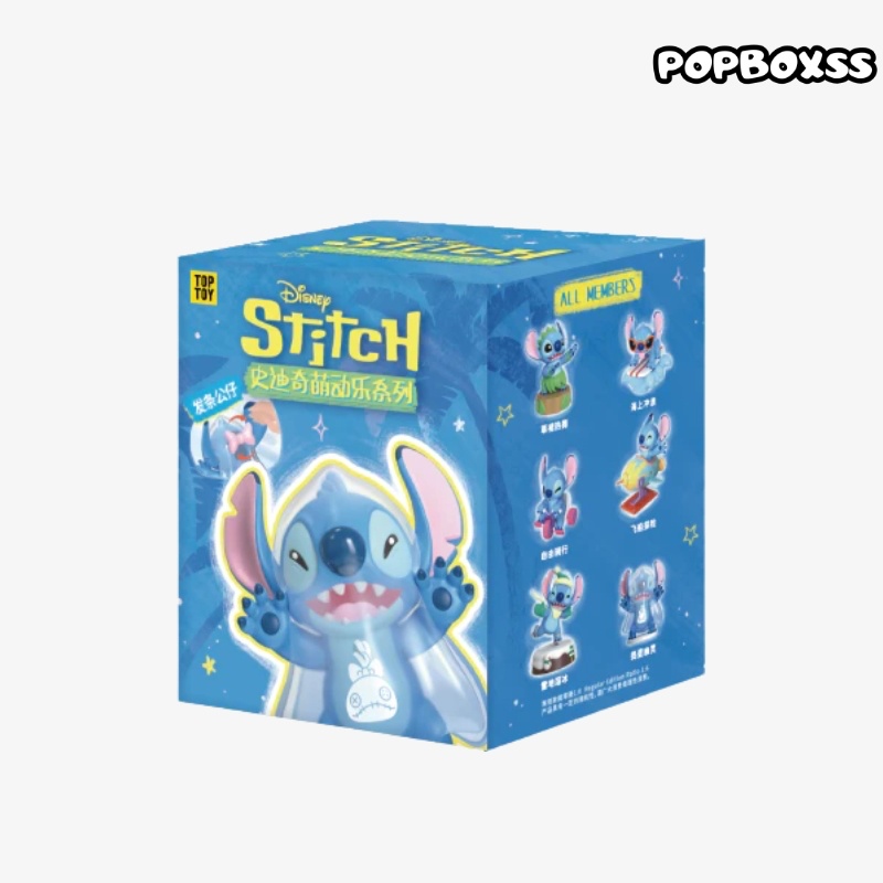 TOP TOY Disney Stitch Cute Action Series Figures Blind Box - POPBOXSS
