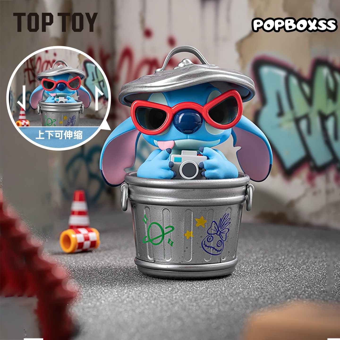 TOP TOY Disney Stitch City Adventure Series Blind Box - POPBOXSS