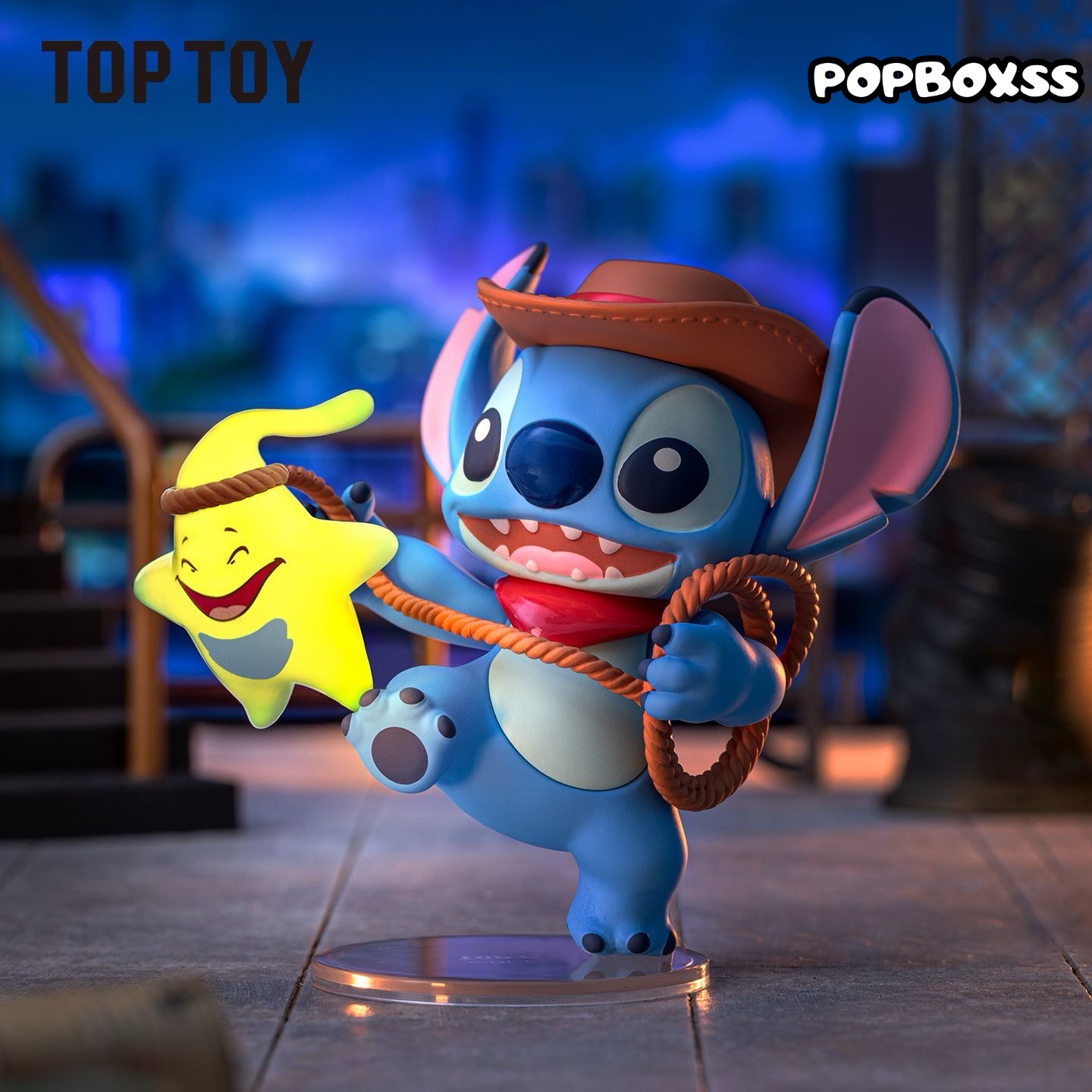TOP TOY Disney Stitch City Adventure Series Blind Box - POPBOXSS