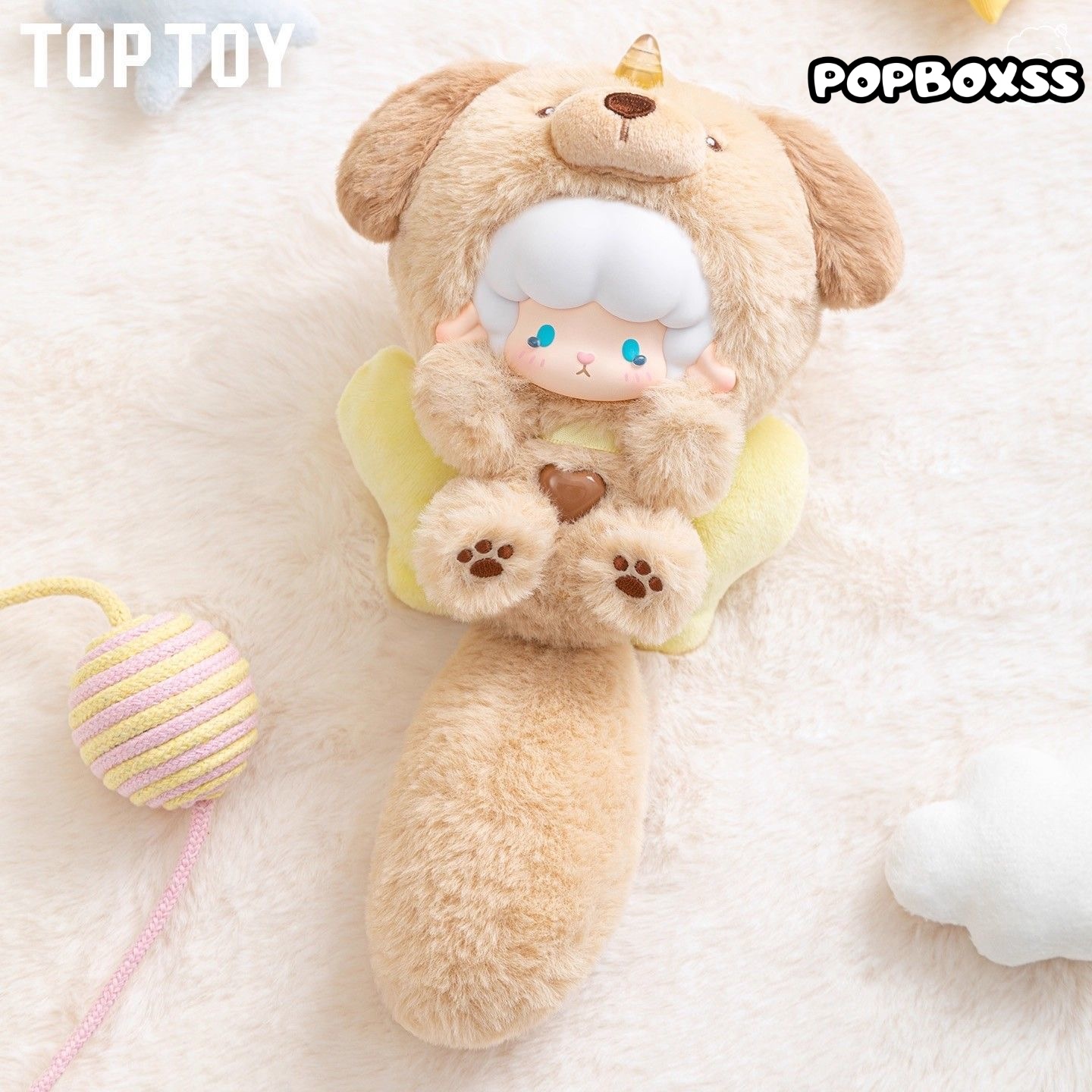 TOP TOY Gyun Big-Tailed Critter Crew Series Plush Blind Box - POPBOXSS