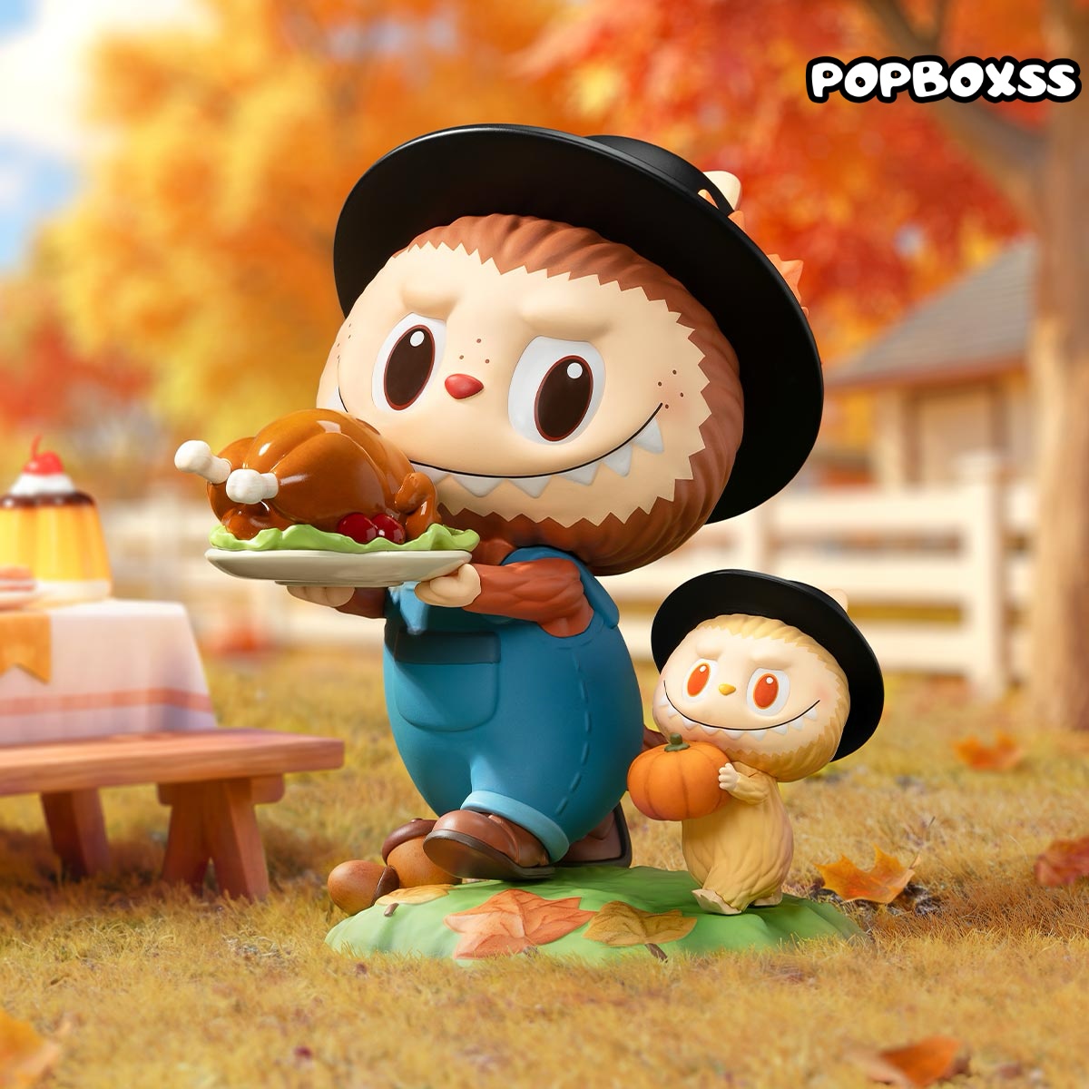 THE MONSTERS Thanksgiving Figurine - POPBOXSS