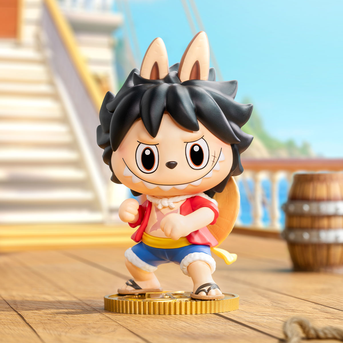 THE MONSTERS x ONE PIECE Series Figures labubu Blind Box - POPBOXSS