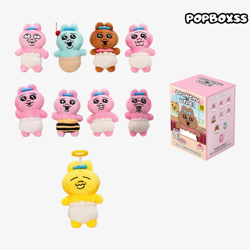 TOP TOY Opanchu Usagi Funny Buddies Series Plush Keychain Blind Box - POPBOXSS