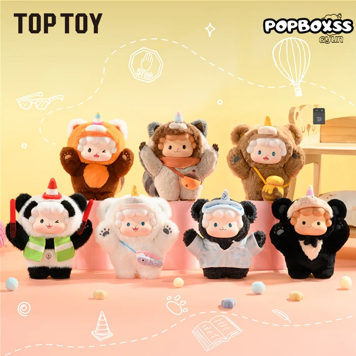 TOP TOY Gyun Crossbody Bear Bag Series Blind Box - POPBOXSS