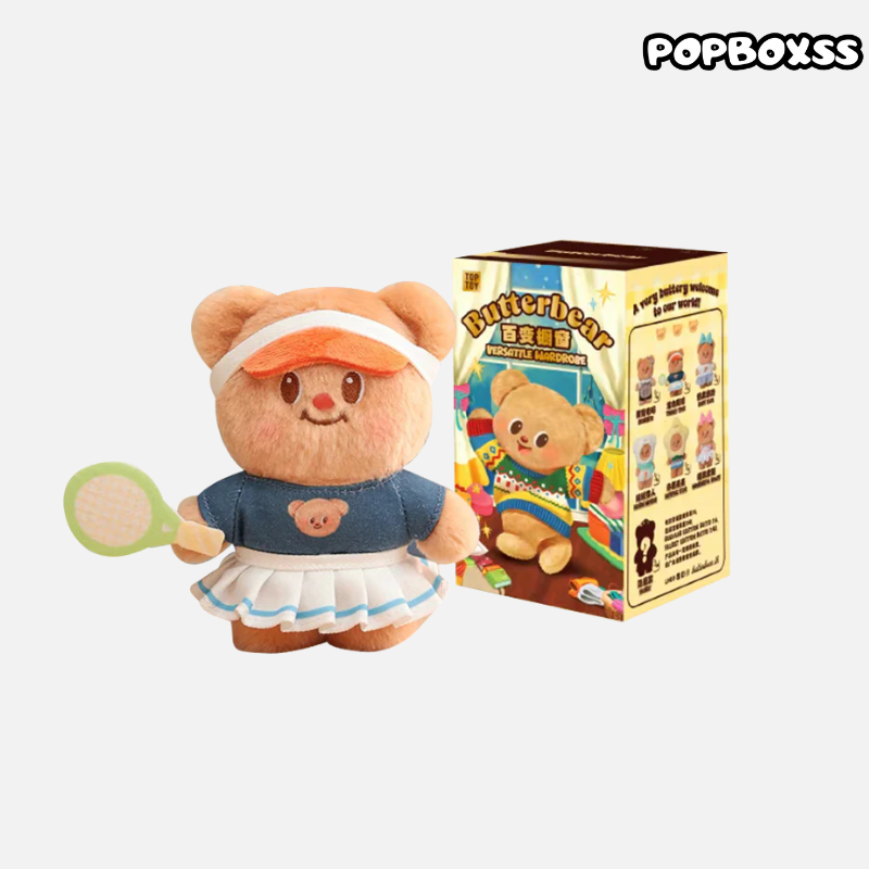 BUTTERBEAR Versatile Wardrobe Series Plush Dolls. Blind Box - POPBOXSS