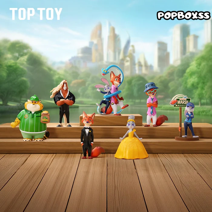 TOP TOY DISNEY Zootopia 2 New Journey Series Figure Blind Box - POPBOXSS