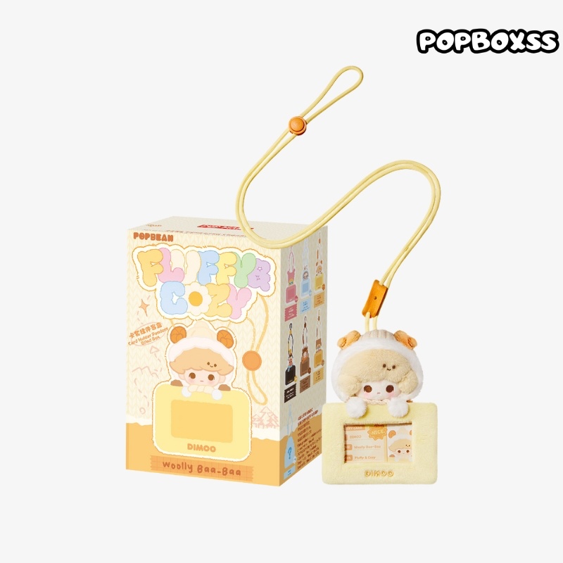 POP BEAN Fluffy & Cozy Series-Card Holder Pendant Blind Box - POPBOXSS