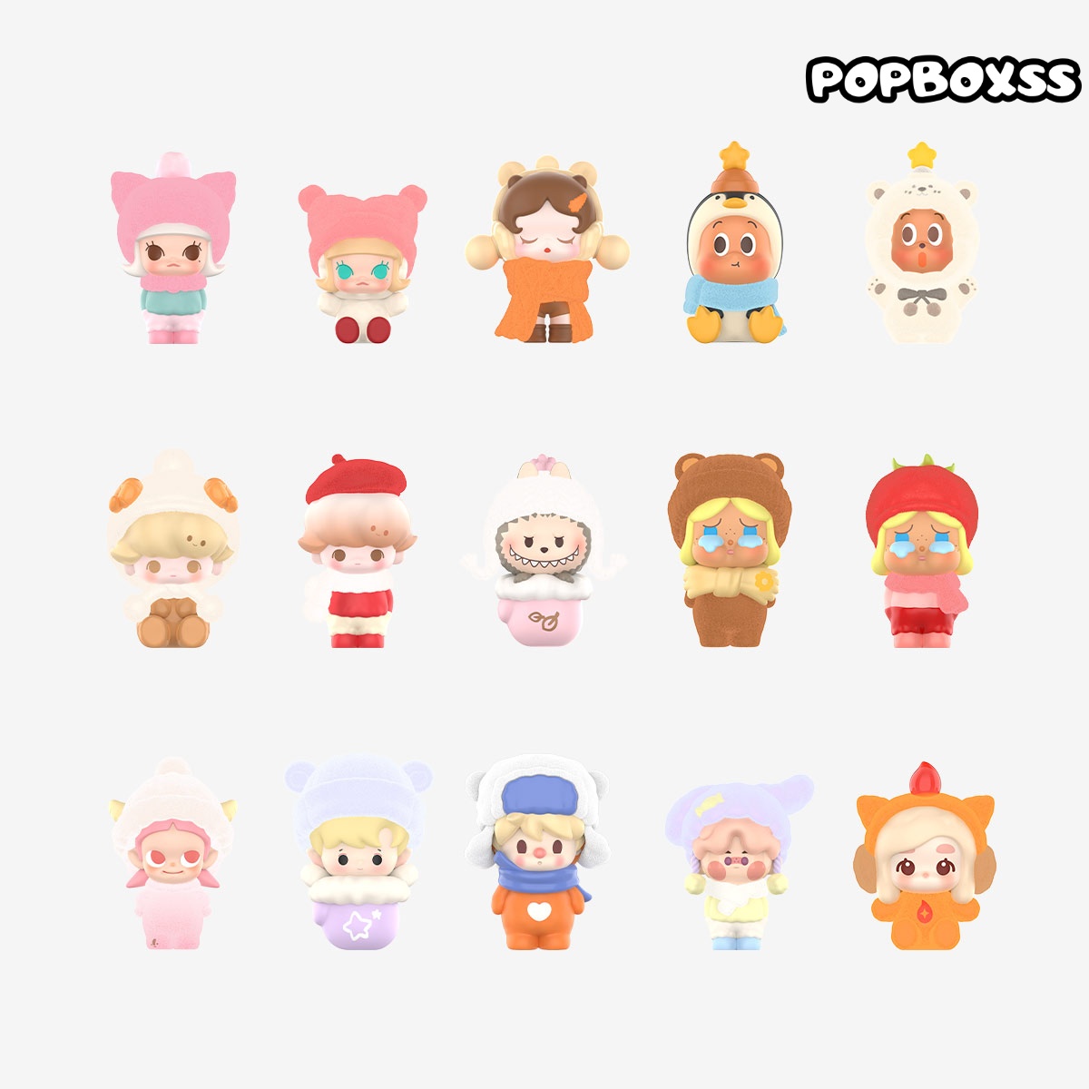 POP BEAN Fluffy & Cozy Series Blind Bag (1 PC Per Pack) - POPBOXSS