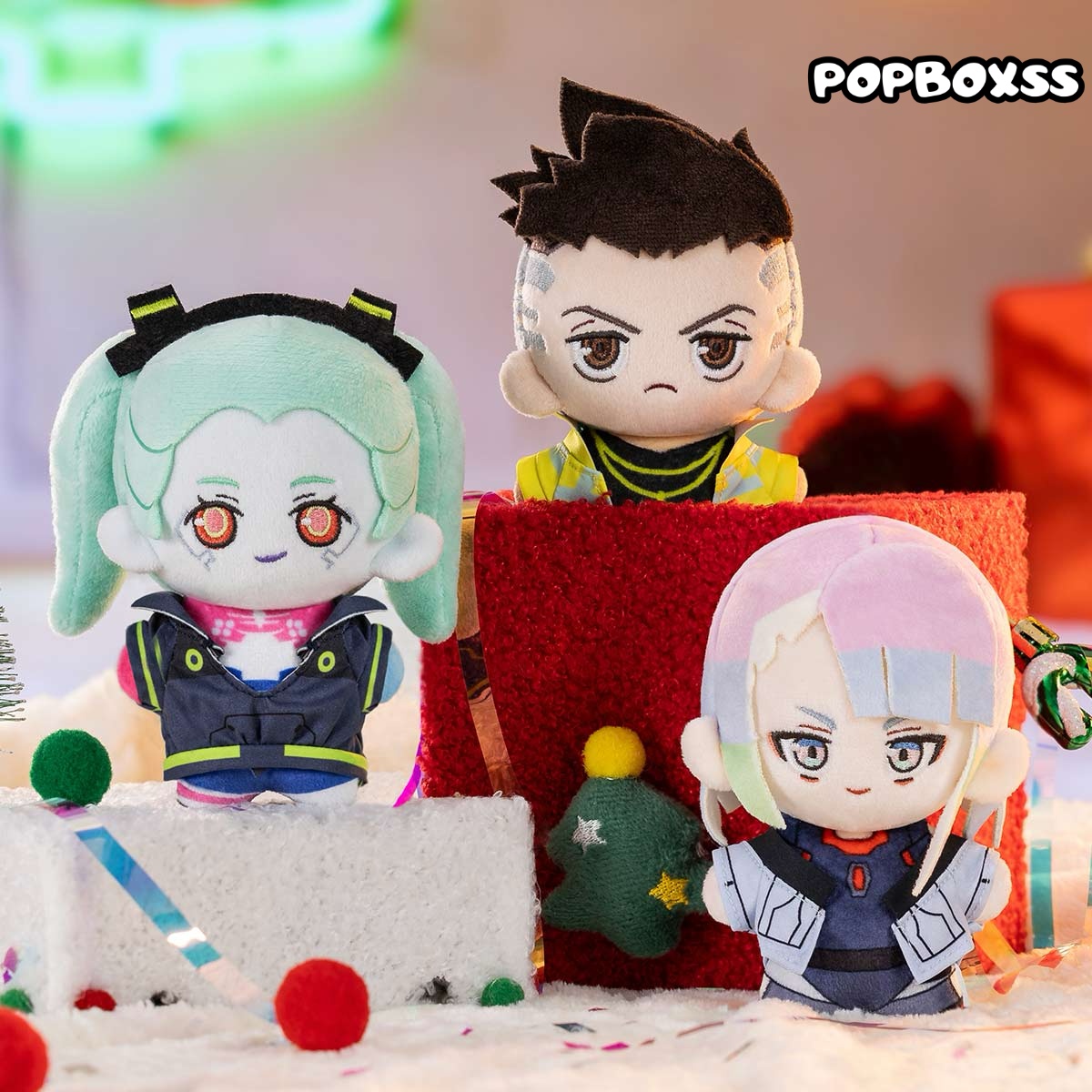 Cyberpunk: Edgerunners-Plush Doll Pendant - POPBOXSS