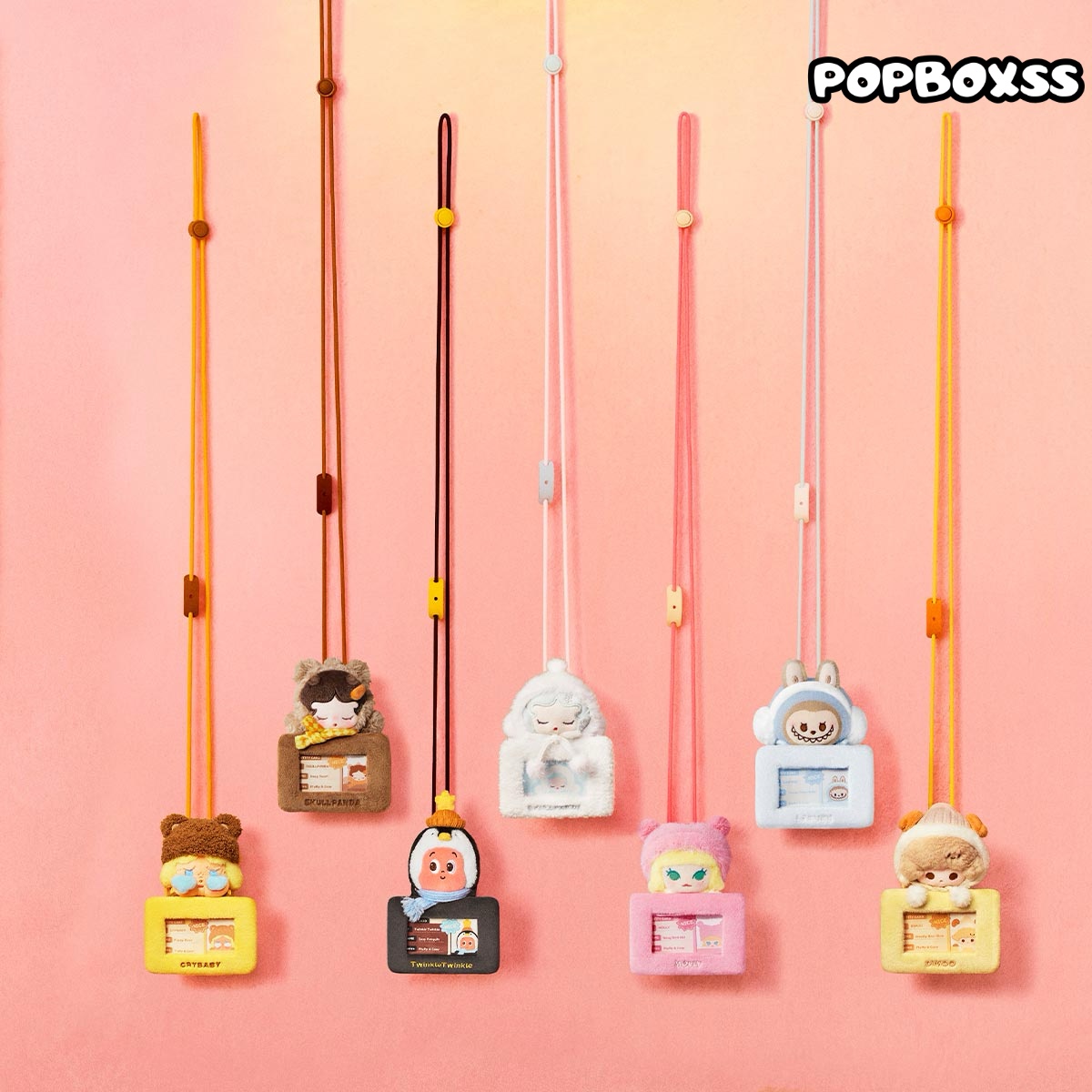 POP BEAN Fluffy & Cozy Series-Card Holder Pendant Blind Box - POPBOXSS