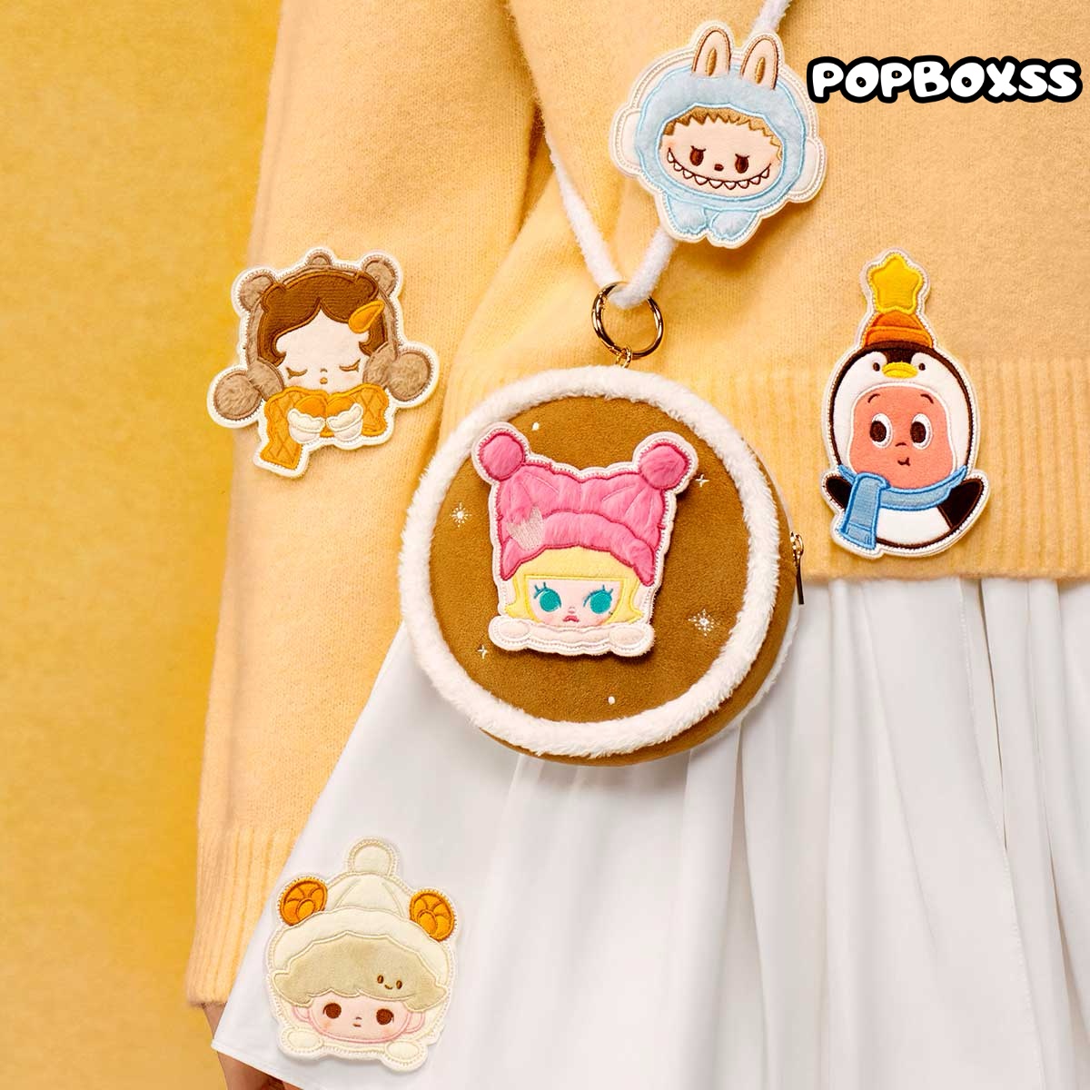 POP BEAN Fluffy & Cozy Series-Crossbody Bag - POPBOXSS