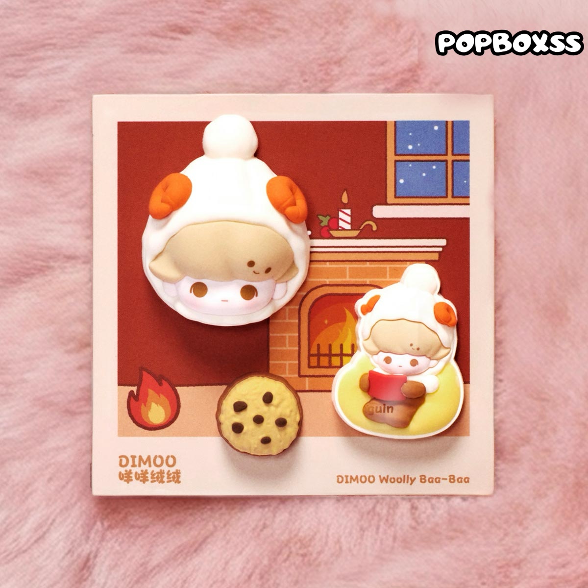 POP BEAN Fluffy & Cozy Series-Decorative Charm Blind Box - POPBOXSS