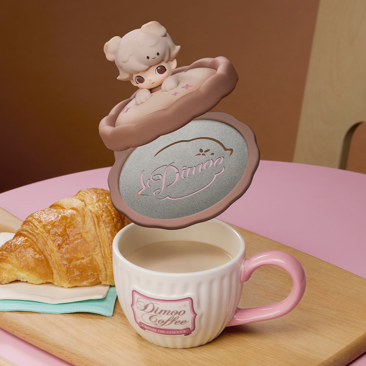 POPMART DIMOO-Crush On Coffee Series-Coffee Cup - POPBOXSS