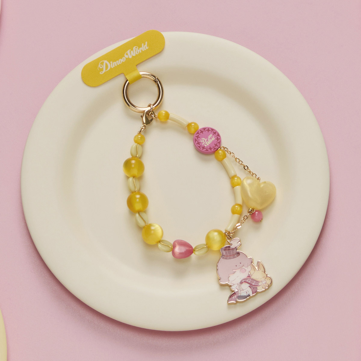 POPMART DIMOO Crush on Coffee Series-Phone Charm Blind Box - POPBOXSS