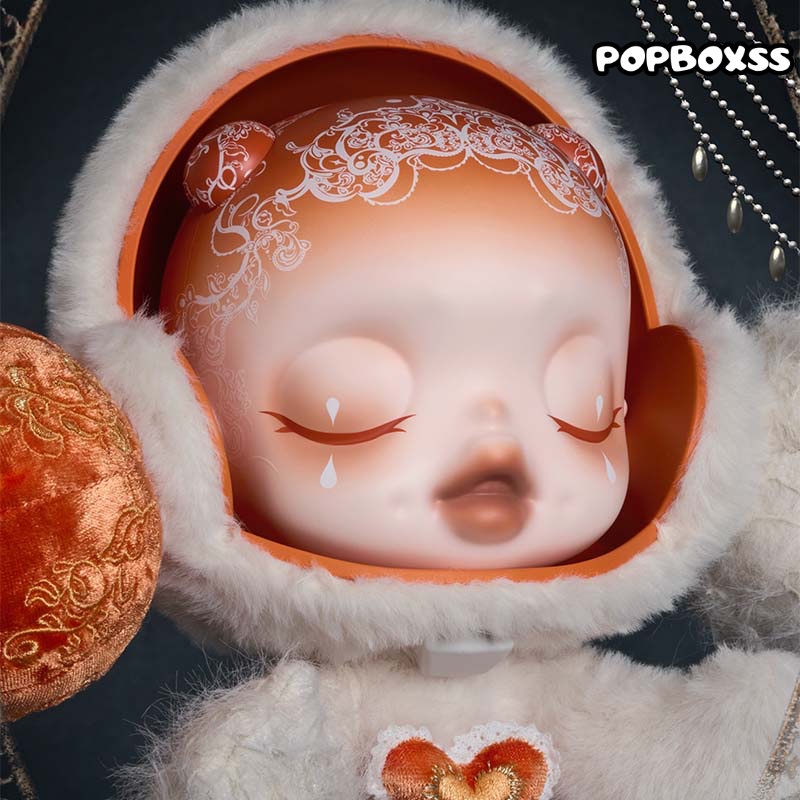 MEGA α SKULLPANDA 400% White Moon - POPBOXSS