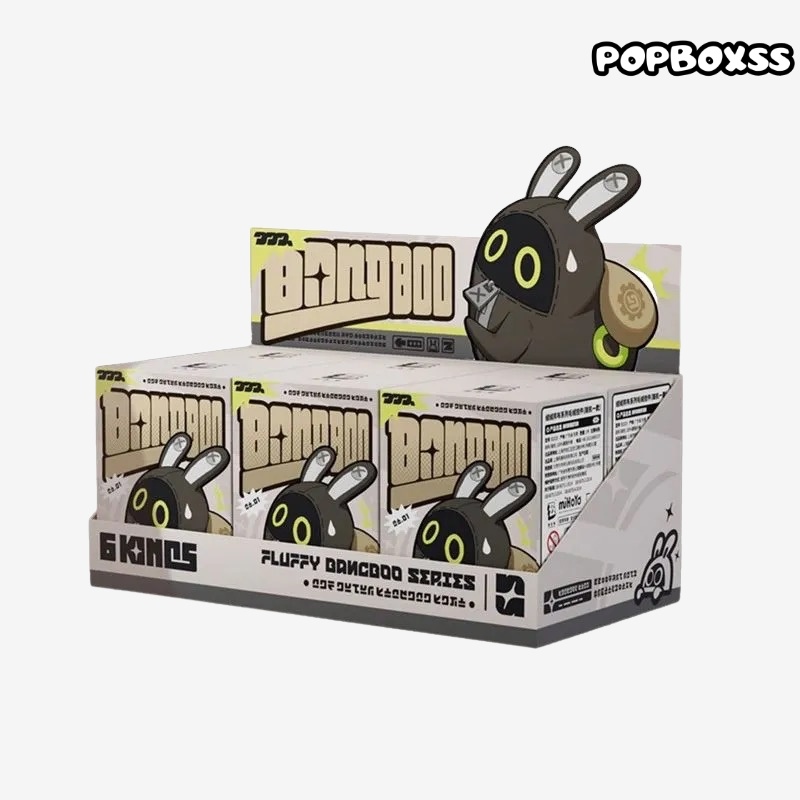 miHoYo Fluffy BangBoo Plush Keychain Blind Box - POPBOXSS