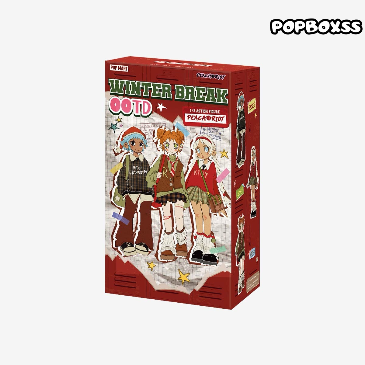 Peach Riot Winter Break OOTD Series 1/8 Action Figure - POPBOXSS