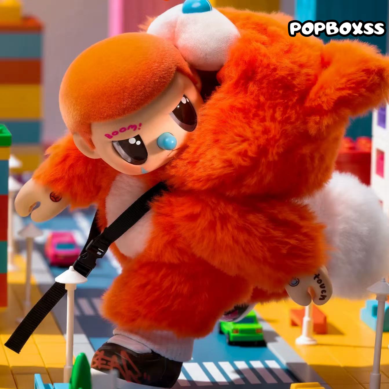 REBEL BEAR Find a Bag Series Vinyl Plush Blind Box - POPBOXSS