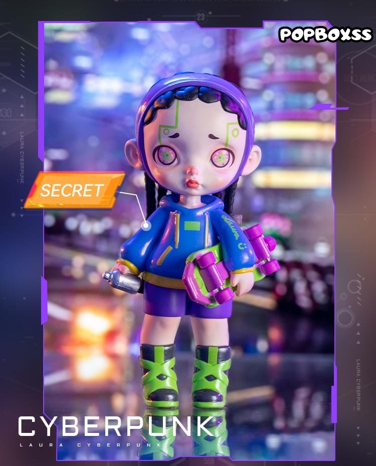 Laura Cyberpunk Series Blind Box - POPBOXSS
