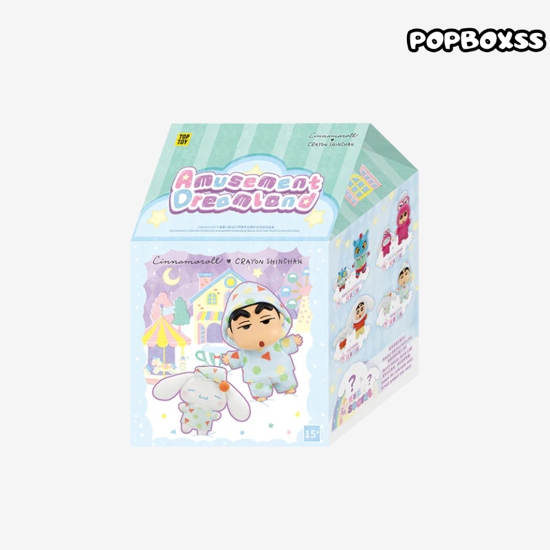 TOP TOY Cinnamoroll X CRAYON SHINCHAN Amusement Dreamland Series