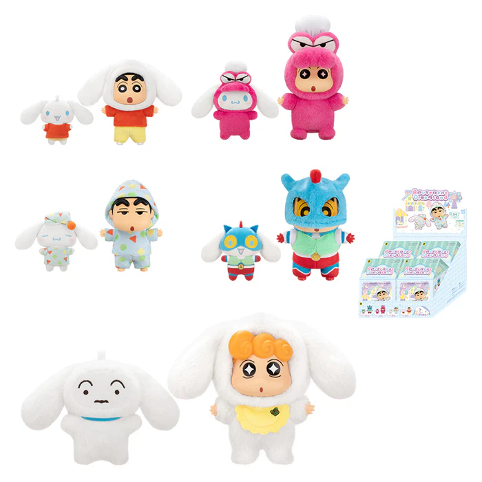 TOP TOY Cinnamoroll X CRAYON SHINCHAN Amusement Dreamland Series