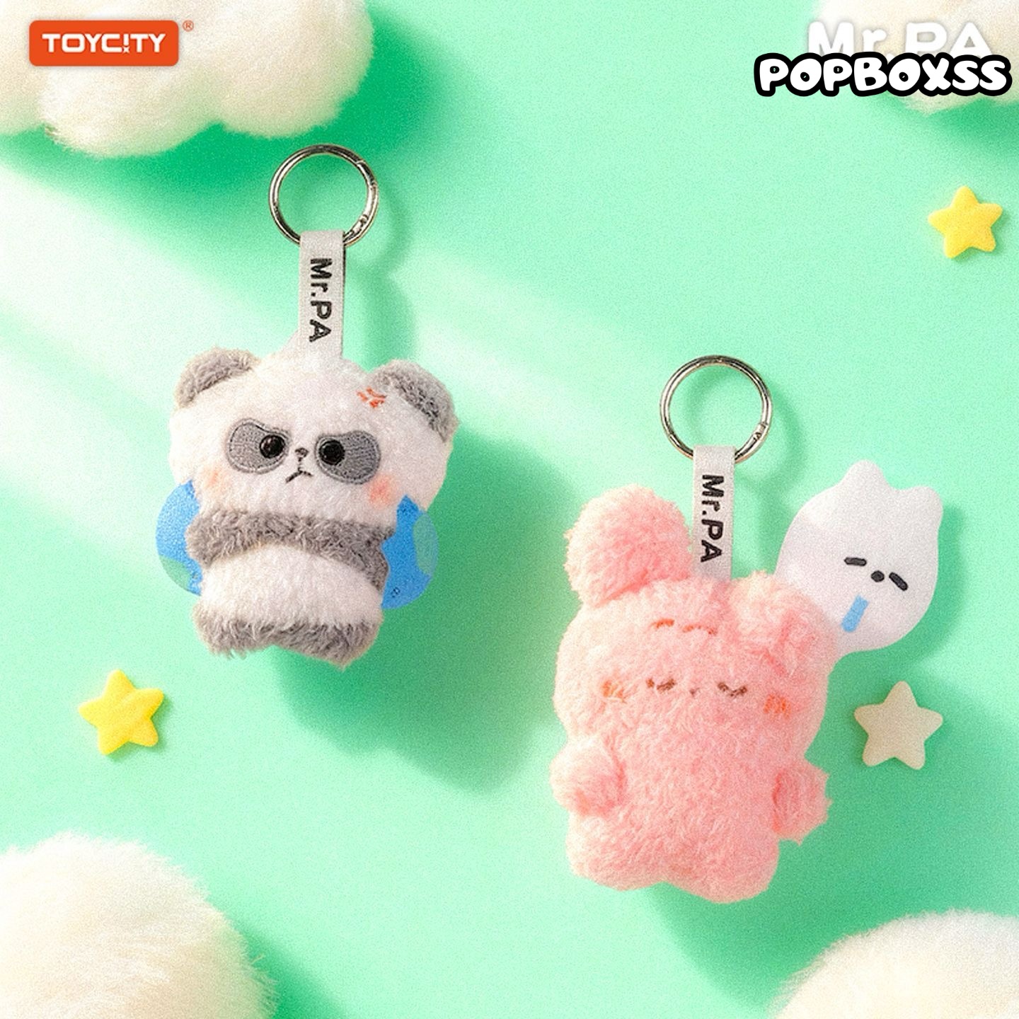 MR.PA'S Daily Office Grind Series Plush Keychain Blind Box - POPBOXSS