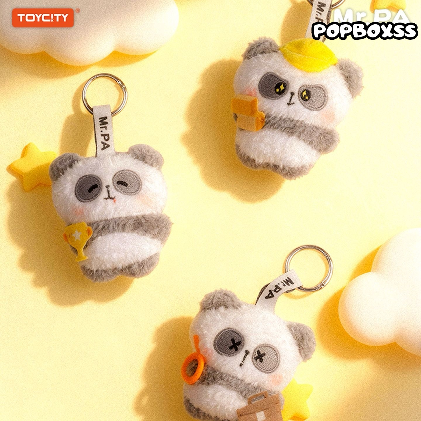 MR.PA'S Daily Office Grind Series Plush Keychain Blind Box - POPBOXSS