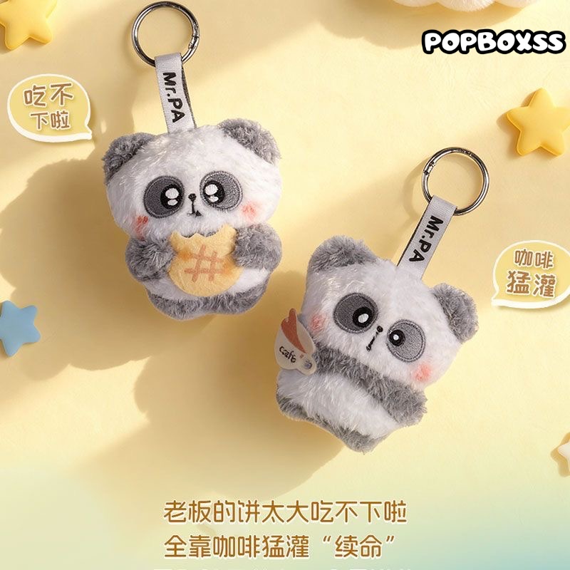 MR.PA'S Daily Office Grind Series Plush Keychain Blind Box - POPBOXSS