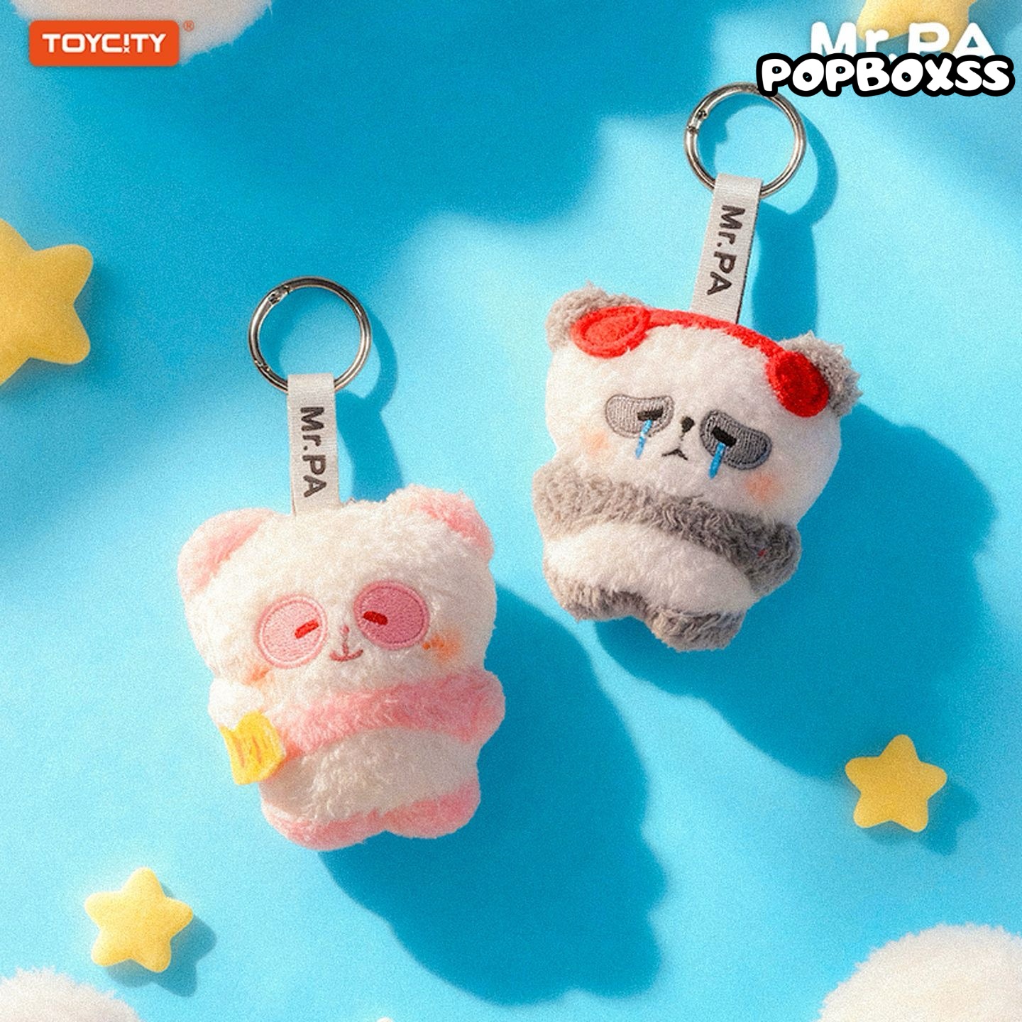 MR.PA'S Daily Office Grind Series Plush Keychain Blind Box - POPBOXSS