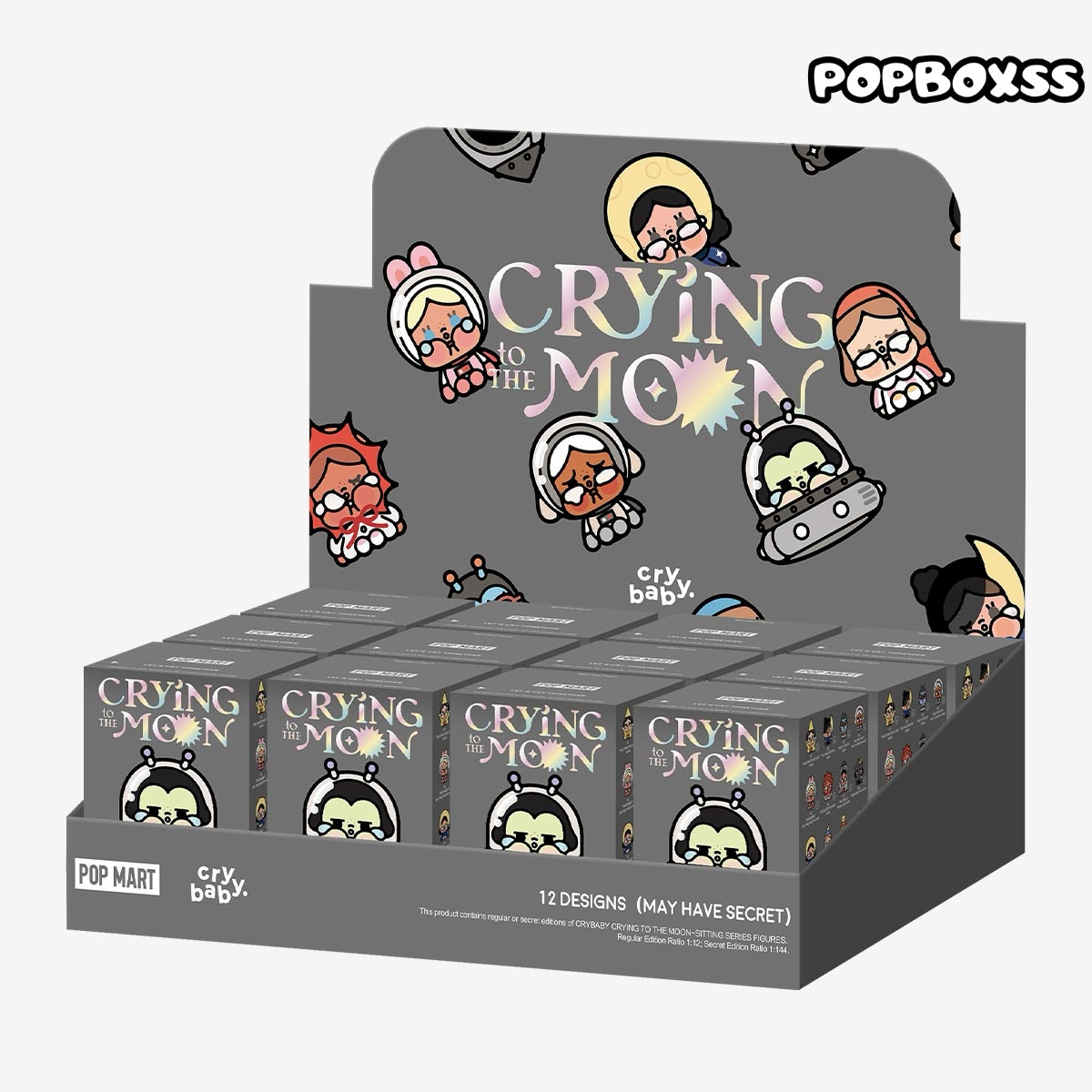 CRYBABY CRYING TO THE MOON-SITTING SERIES FIGURES - POPBOXSS