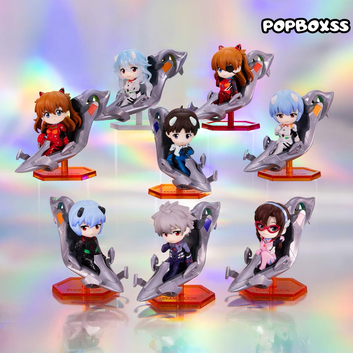 Evangelion Pilot Series Figures - POPBOXSS