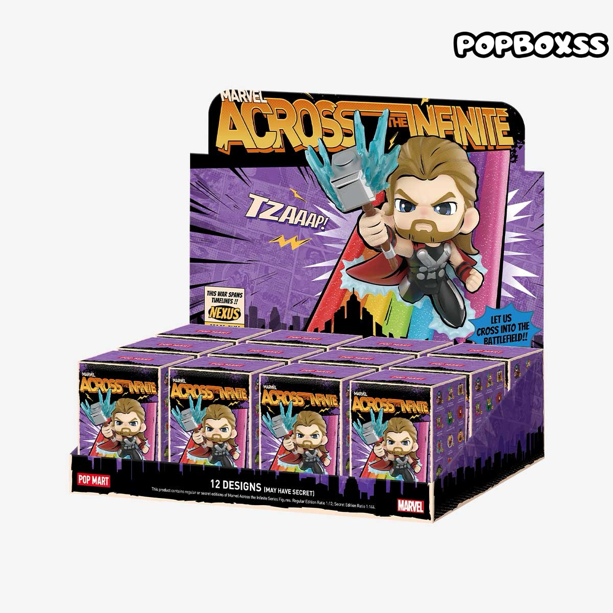 Marvel Across the Infinite Series Figures - POPBOXSS