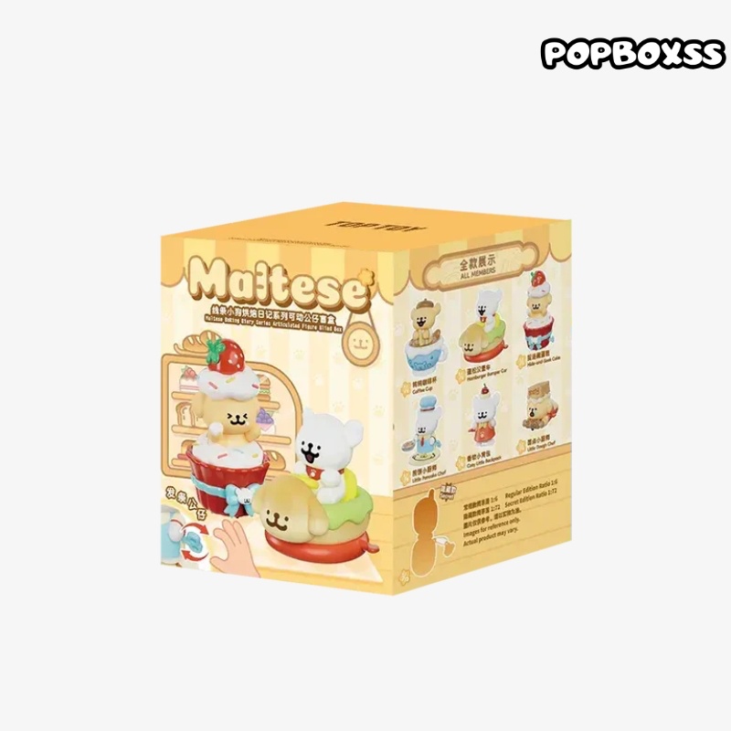 TOP TOY Maltese Baking Diary Serier Articulated Figure Blind Box - POPBOXSS