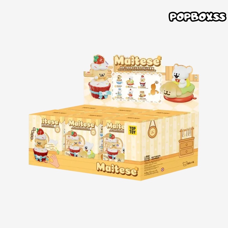 TOP TOY Maltese Baking Diary Serier Articulated Figure Blind Box - POPBOXSS