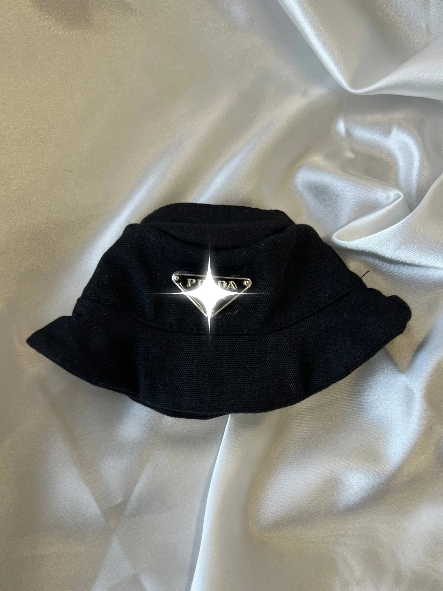 Labubu Black Bucket Hat and Overalls Set - POPBOXSS