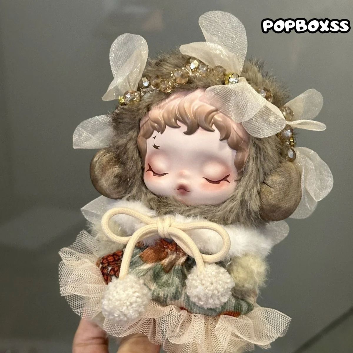 skullpanda clothes Dead Leaf Butterfly Set (Clothes - Hairband - Scarf) - POPBOXSS