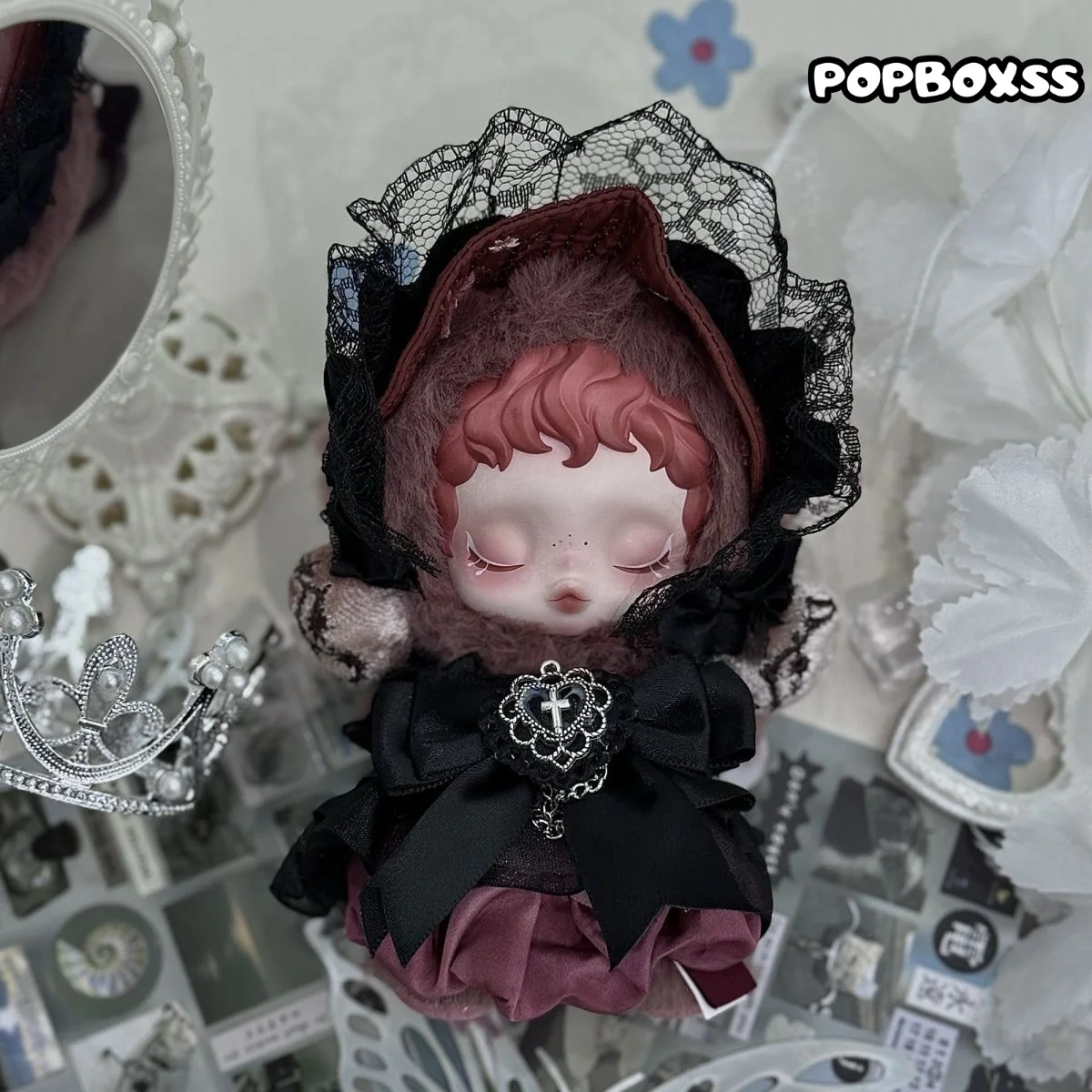 skullpanda clothes Cross Dark Metal Set (Clothing - Hairband) - POPBOXSS