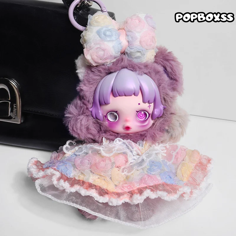 skullpanda clothes Brick powder skirt (hair accessory skirt) - POPBOXSS