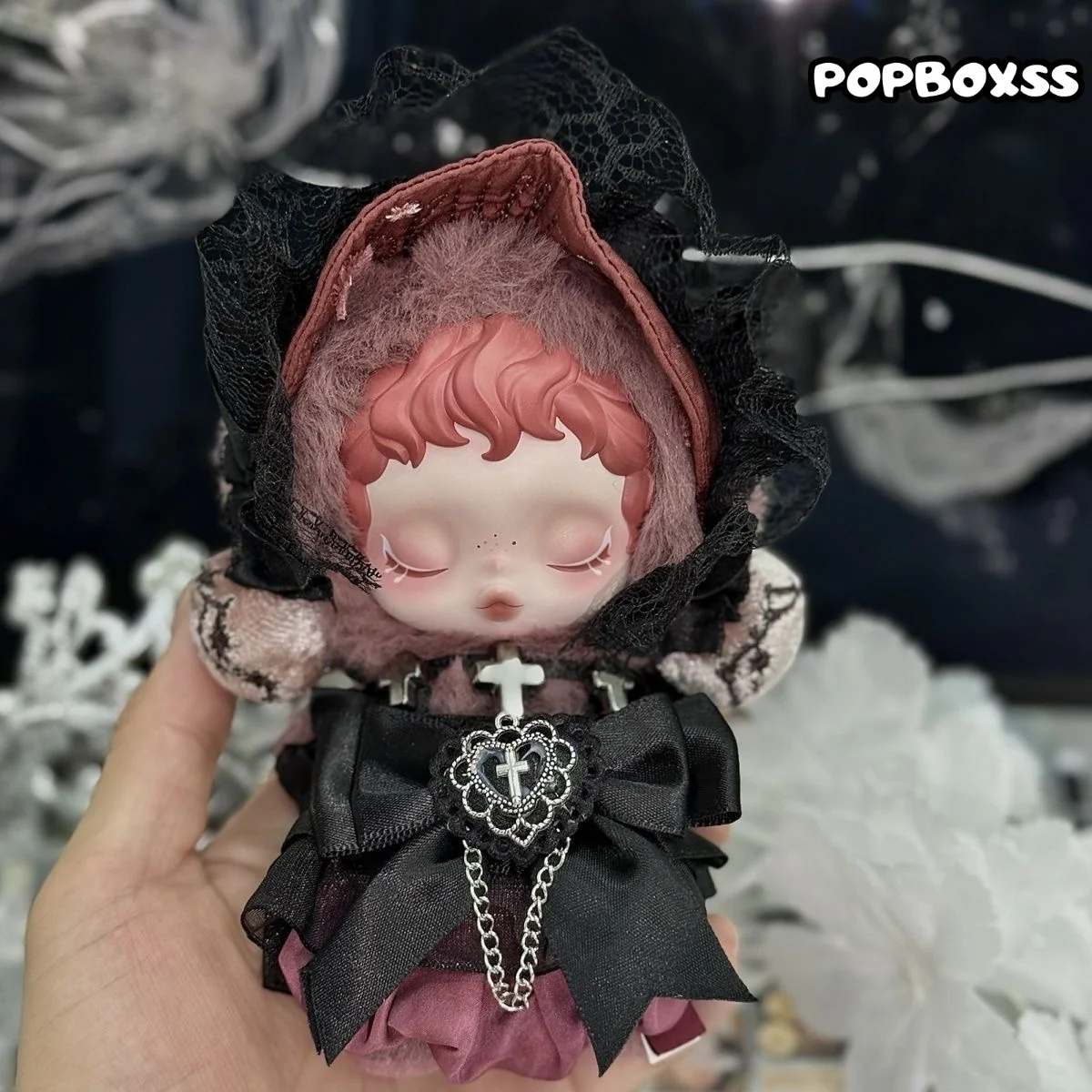 skullpanda clothes Cross Dark Metal Set (Clothing - Hairband) - POPBOXSS