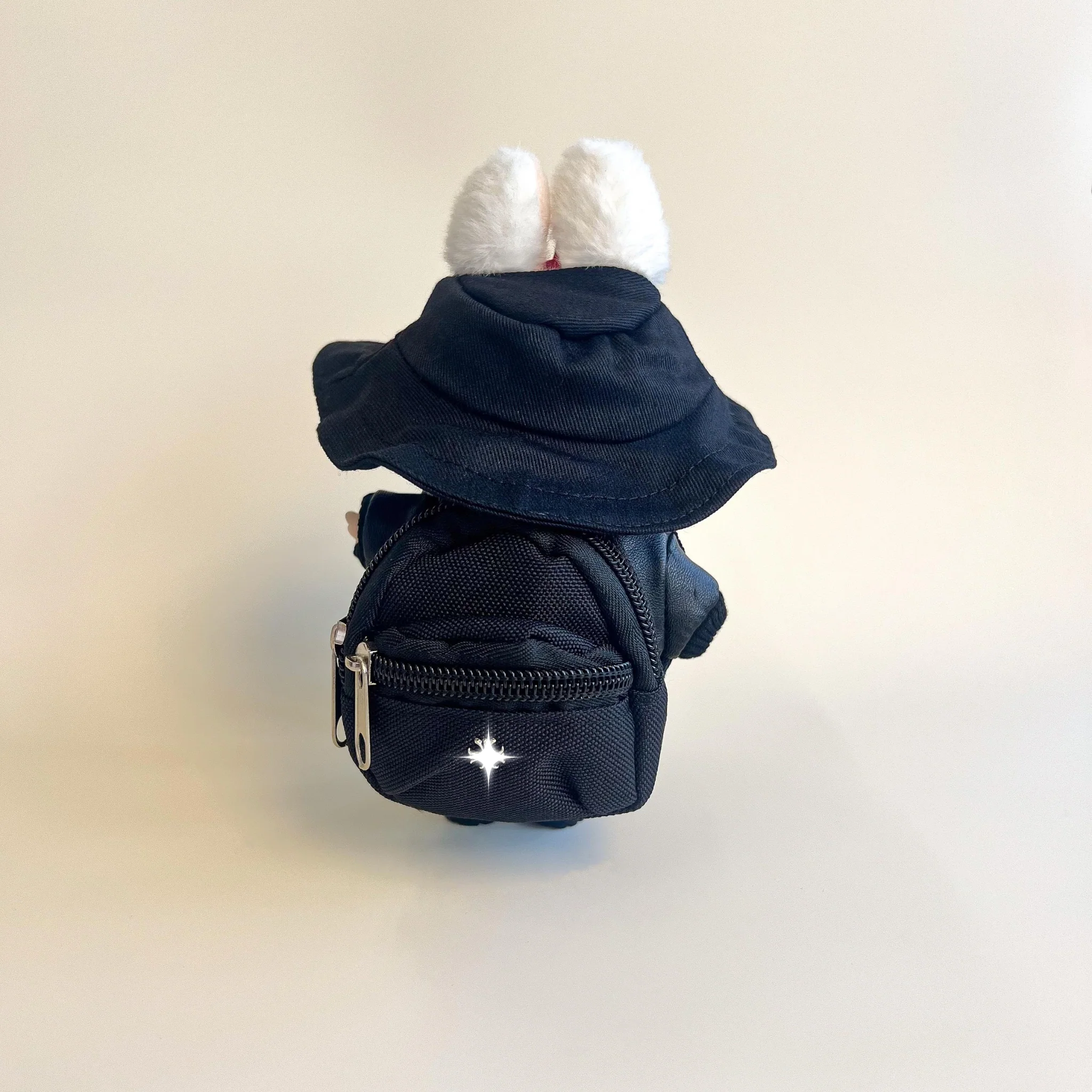 Labubu Luxe Streetwear Outfit Set – Black Edge Edition (6 Items) - POPBOXSS