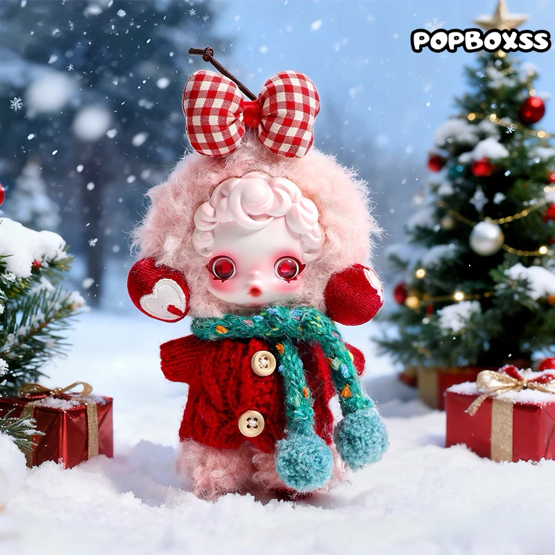 skullpanda clothes Christmas outfit (sweater - scarf - bow) - POPBOXSS