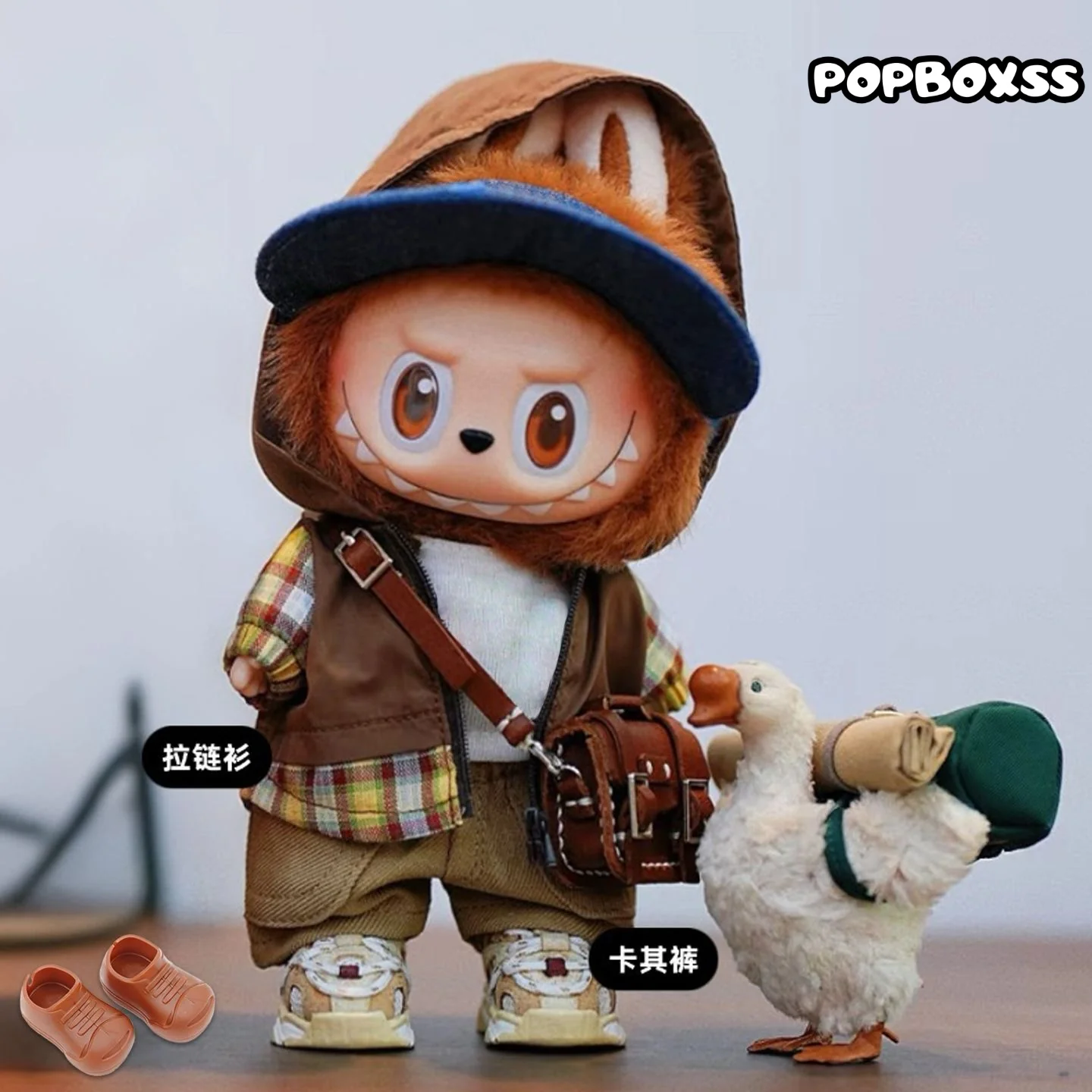 Labubu clothes hoodie - POPBOXSS