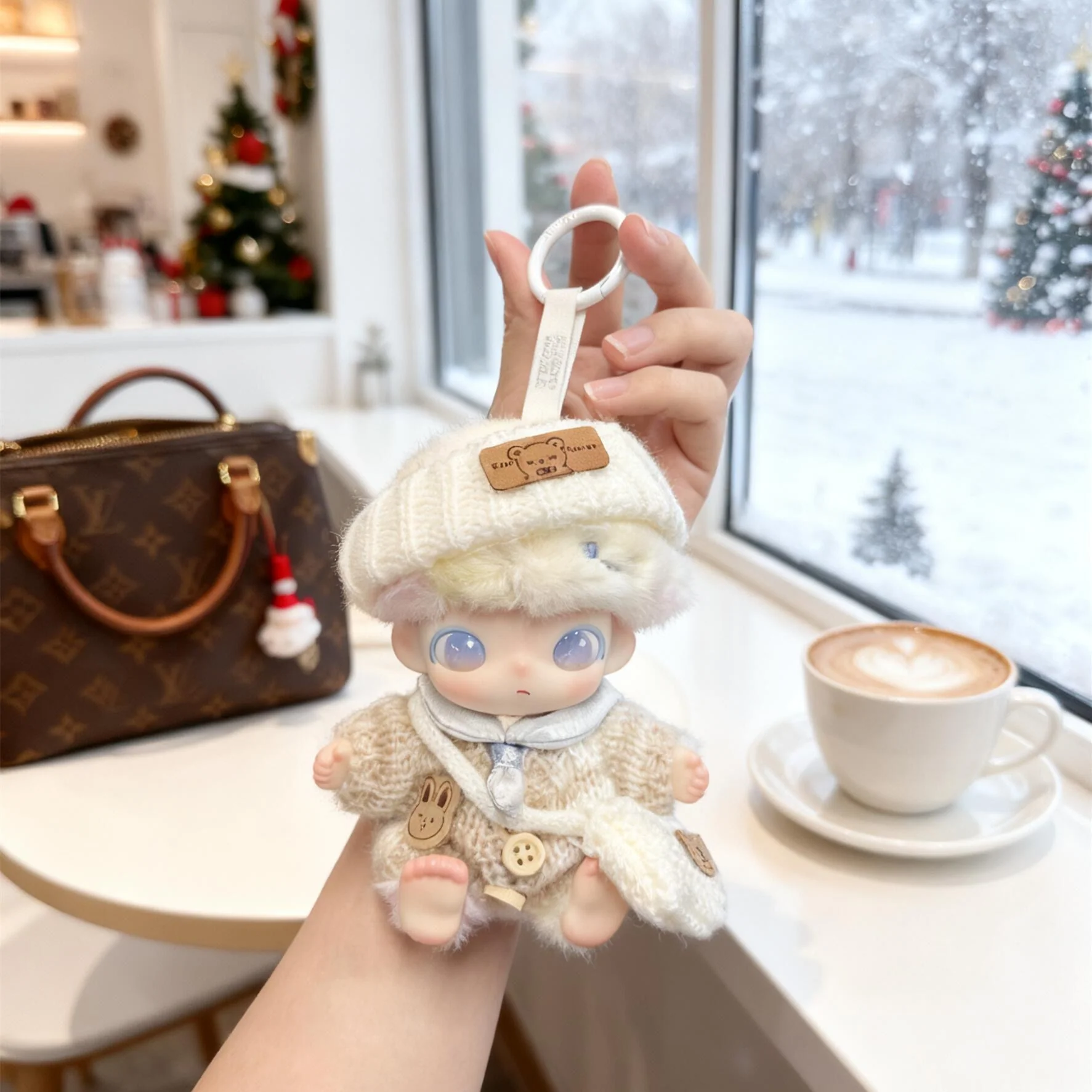 Dimoo Clothes beige sweater Journal of New Life - POPBOXSS