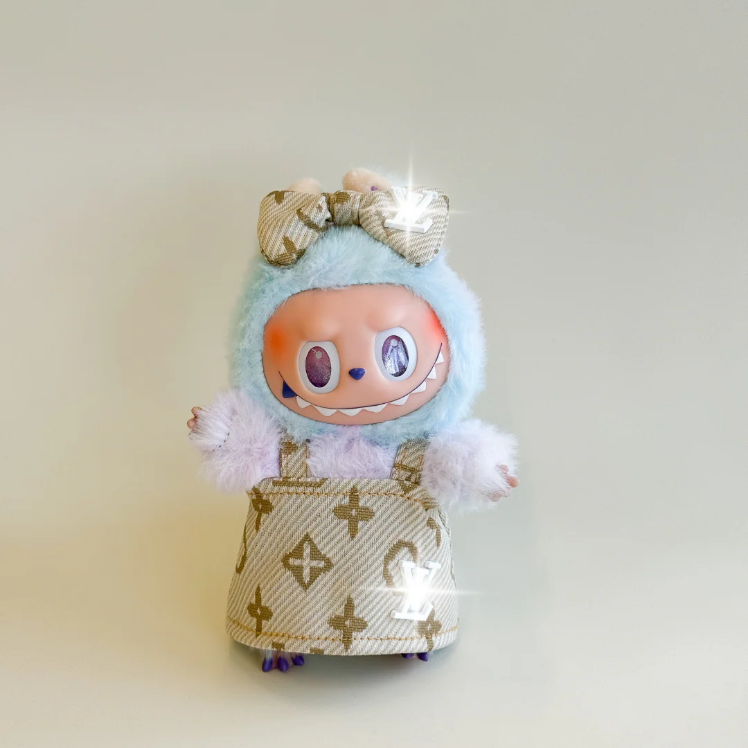 Labubu Luxury Fashion Outfit Set – Monogram Edition - POPBOXSS