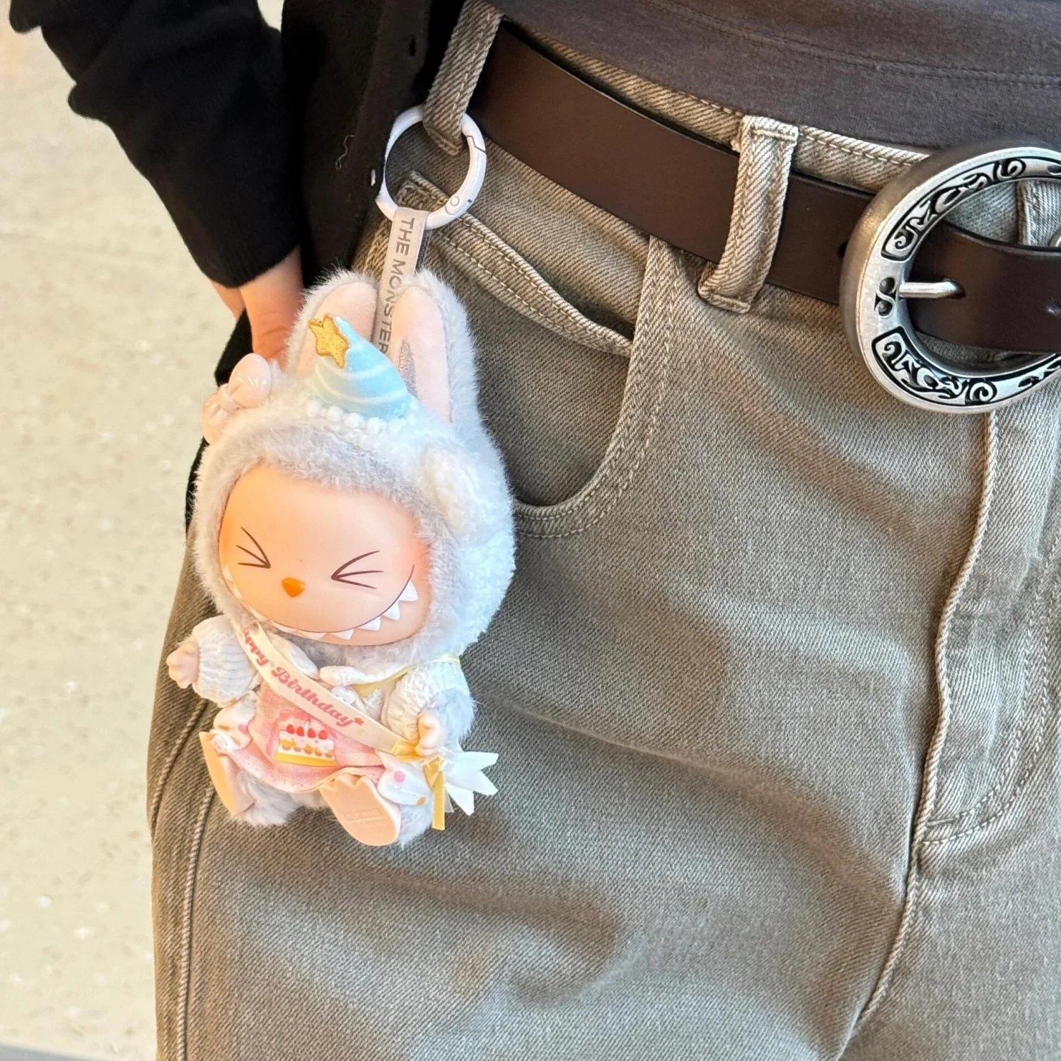 labubu baby clothes 10cm17cm sitting party first generation second generation labubu clothes suit butter cookies(No Dolls) - POPBOXSS